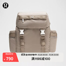 lululemon丨Wunderlust 小款背包 双肩包 拒水 LU9COIS 暖褐灰 O/S