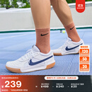 耐克男子透气轻便网球鞋冬季缓震抓地回弹舒适简约NIKE DV3258 102白/深藏青/橡皮浅褐/淡象牙白 42