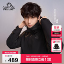 伯希和（Pelliot）【山野经典2.0】冲锋衣三合一秋冬男女户外保暖外套11340105黑L