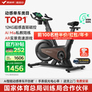 麦瑞克（MERACH）动感单车自发电家用健身房运动器材室内静音自行车 黑曜骑士Turbo 2025旗舰-超感强磁控-AIMia私教