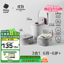 babycare儿童马桶宝宝马桶坐便器小马桶小恐龙多功能坐便器 温特绿