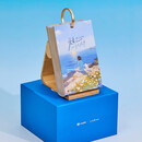 十点日历 十点读书听书日历 2026年日历 十点读书 爱自己 2026（蓝）十点读书爱自己日历马年日历人民日报出版社X十点读书红蓝两色可选春节送礼 发书评嬴免单马年抽红运 时来运转 借运观天