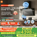 米家小米欧式顶吸抽油烟机净烟机P2 家电国家补贴20%以旧换新上门安装天然气燃气灶MJ06CY【套装商品】