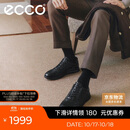 爱步（ECCO）正装鞋 增高牛皮休闲皮鞋男 雅仕男鞋系列207124 黑色42
