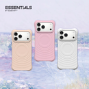 CASETIFY 纯色白色波漾手机壳 MagSafe兼容 硅胶手机壳 适用于苹果iPhone 17 Pro手机保护壳