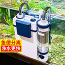 森森（SUNSUN）耀蓝鱼缸壁挂式过滤器YBF-500外置过滤桶【鱼便分离+过滤升级】6W
