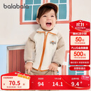 巴拉巴拉宝宝外套儿童上衣2025秋装男童女童户外柔软毛绒衣服209325105204