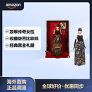 芭比（Barbie） 芭比 丽塔·莫雷诺 玩具女孩生日礼物 黑金礼服 33cm