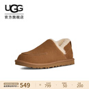 UGG秋季新款女士舒适时尚一脚蹬休闲懒人毛毛鞋1174572CHE|栗色38