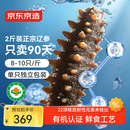 京东京造 大连有机鲜食海参1kg 16-20只 固形物不低于75% 即食海参 辽刺参