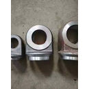 丽田锻造底座耳环接头液压油缸缸底锻件铲车缸杆子头底座液压配件 40耳环