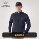 ARC'TERYX始祖鸟 KYANITE JACKET 保暖 男子 抓绒衫 Black Sapphire/蓝黑色 M