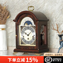 赫姆勒（Hermle） 德国原装进口中式机械台钟家用客厅欧式钟表复古座钟时钟摆件 23054-030340