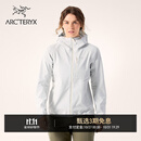 ARC'TERYX始祖鸟 GAMMA MX HOODY 防风 女子 软壳夹克 ARCTIC SILK/极地白 M