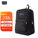 JANSPORT杰斯伯双肩包男背书包女学生校园电脑包 47LW008 爵士黑