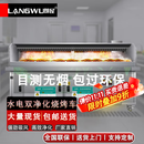 朗屋【送货上门】无烟烧烤车烧烤炉商用带夜宵摆摊烧烤木炭净化下排烟环保无烟车移动不锈钢烧烤车 2米烧烤车+烤炉