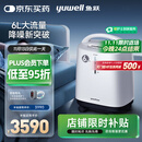 鱼跃医用制氧机吸氧机轻音家用老人5L升级6L升8F-6AW中重度缺氧