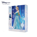迪士尼（Disney）冰雪奇缘唱歌娃娃艾莎安娜公主玩偶女孩玩具儿童生日礼物礼盒 艾莎故事书玩偶套装