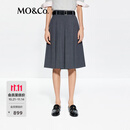MO&Co.【C+系列】裙裤中裤夏附腰带MBE2SOT030接触瞬间凉感 威尔斯格纹 S /160