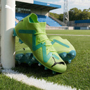 彪马（PUMA）FG/AG长钉训练足球鞋男子秋季天然草坪钉鞋FUTURE 107180 黄色-黑色-薄荷绿-03 42