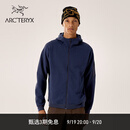 ARC'TERYX始祖鸟 OLERA FULL-ZIP HOODY 男子 抓绒衫 Black Sapphire/蓝黑色 L