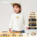 巴拉巴拉balaOne宝宝打底衫男童女童装2025冬季半高领t恤婴儿209425100201