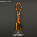 KORSBERRY户外伞绳登山扣背包水杯挂钩水瓶多功能挂绳水壶扣钥匙扣 橘色