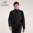 ARC'TERYX始祖鸟 SOLANO JACKET 防风 男子 软壳夹克 BLACK/黑色 M
