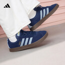 adidas「T头鞋」VL COURT 2.0复古休闲板鞋德训鞋阿迪达斯轻运动   深蓝/粉蓝/树脂黄(推荐女生选小半码)   42
