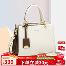 蔻一（Cnoles）包包女包牛皮女士手提大容量轻奢侈斜挎包生日礼物送女朋友老婆