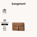 Songmont山下有松山行钱包设计师款皮夹短款卡包夹礼物男女零钱包 枇杷棕 预售11天