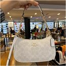 美国奥莱免税新款teri25腋下包手提链条包单肩斜挎包月牙包袋配件 冰川白CA548 尺寸约：24＊15＊8CM