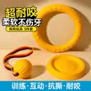 欢宠网宠物狗狗玩具小狗耐咬磨牙球飞盘拉环边牧幼犬大型犬自嗨解闷神器