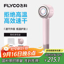 飞科（FLYCO）高速电吹风机生日礼物家用便携出游速干负离子大风力护发吹风筒FH6371钻石粉