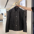 太平鸟男士气质简约时尚外套B1BDF4F04 黑色9 L