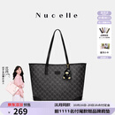 纽芝兰（NUCELLE）【沈月同款】包包女款2025年鸭子托特包大容量通勤单肩包生日礼物