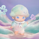 POP MART泡泡玛特 DIMOO新生日记系列-搪胶毛绒挂件盲盒潮玩玩具礼物 随机1个 不支持七天无理由退换