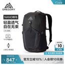 GREGORY格里高利蜂鸟NANO户外徒步登山包43J 奥普蒂克黑 24L