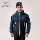 ARC'TERYX始祖鸟 BETA AR JACKET GORE-TEX 防水 男子 硬壳夹克 LODESTAR/黑色/瀚空蓝 L