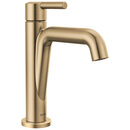 台达Delta Nicoli Brushed Gold Bathroom Faucet 1 Hole  Single
