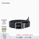Calvin KleinJeans25男士ck双面用商务休闲绅士风针扣腰带皮带礼物4G7029G