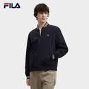 FILA 斐乐官方男士棉服冬时尚休闲简约基础经典夹克外套