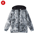 reima男女儿童卫衣大童春秋新款弹力休闲运动衫连帽保 黑色 9999 158 cm