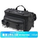 达亿瓦（DAIWA） 路亚渔具包 多功能收纳大容量双肩包斜挎包钓鱼腰包 路亚腰包-黑色（32x12x20cm)