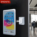 EMONITA磁吸苹果无线充电支架适用平板电脑ipad10代10.9英寸底座定时充电功能360度旋转 iPad10-10.9寸银白色套装