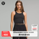 lululemon丨Ebb to Street 女士短款工字运动背心 内置内衣 LW1CJUS 黑色 M /8