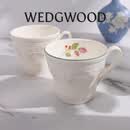 Wedgwood欢愉假日马克杯情侣对杯杯子水杯咖啡杯高颜值 欢愉白色+树莓马克杯2个