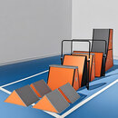 赛博奥儿童跑酷器材幼儿园组合体适能训练器材全套感统训练教具安吉游戏 跑酷九件套《9-14岁》