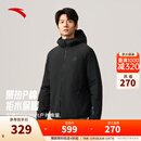 安踏Primaloft棉服丨棉服外套男士2025新款P棉防泼水户外休闲上衣 基础黑-2 L (男175)