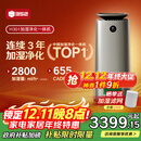 352【旗舰爆款】无雾加湿器空气净化器加湿净化一体机家用客厅卧室大面积除甲醛鼻炎国家补贴 H301